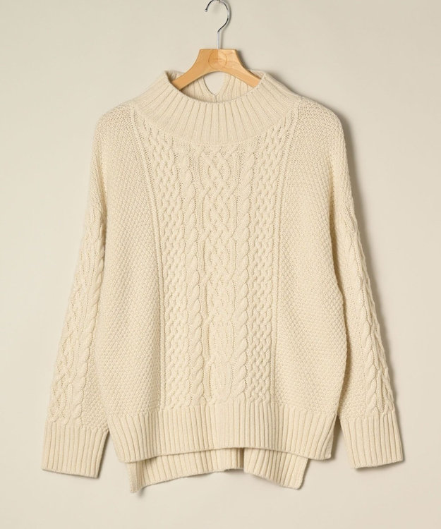 ONWARD Reuse Park 【any FAM】ニット秋冬 オフホワイト