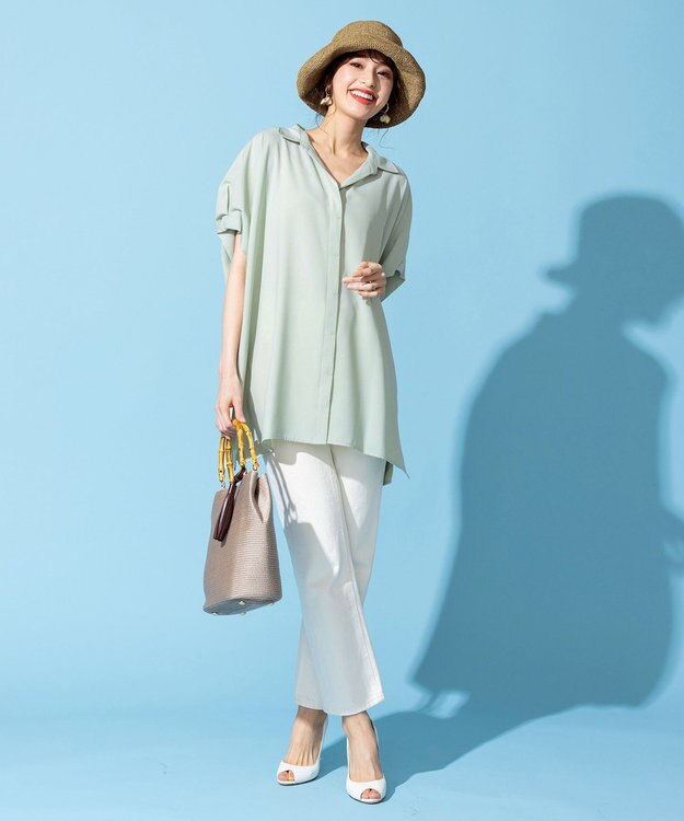 Tiaclasse ナチュラルな風合いのアンダリミックスクロシェハット キャメル