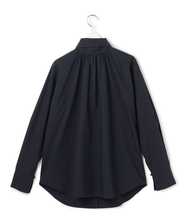 23区 L 【滝沢眞規子さん着用/Oggi掲載】ストレッチライトタイプライター 2WAY ボウタイブラウス ネイビー系