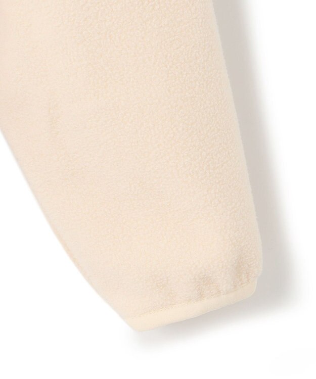 J.PRESS YORK STREET 【UNISEX】フーディフリースハーフジッププルオーバー ベージュ系