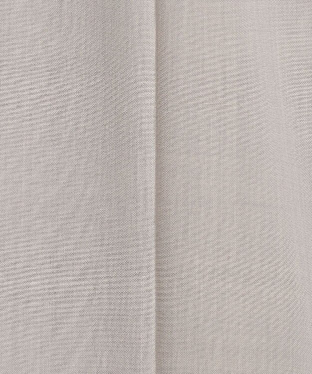 自由区 【セットアップ対応・洗える】ウールブレンドセットアップ パンツ ライトグレー系