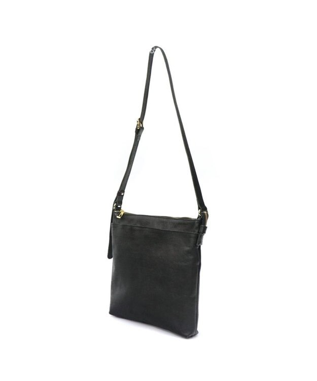 Regalo Felice 【すっきりフォルム / リザード型押し】ショルダー / REGALO BK(ブラック）