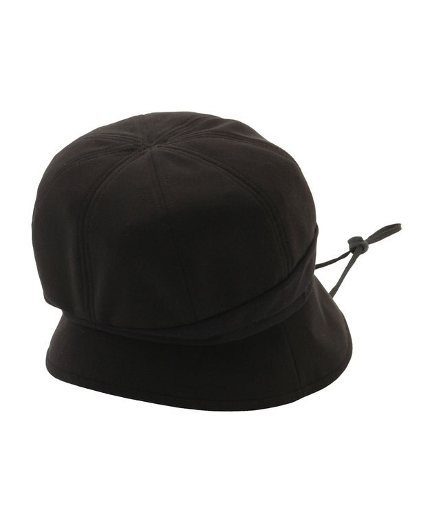 MOONBAT 【UVカット/遮光100%/接触冷感】洗えるスウェットキャスケット 軽量/手洗いOK/サイズ調整可能/ポケッタブル ブラック