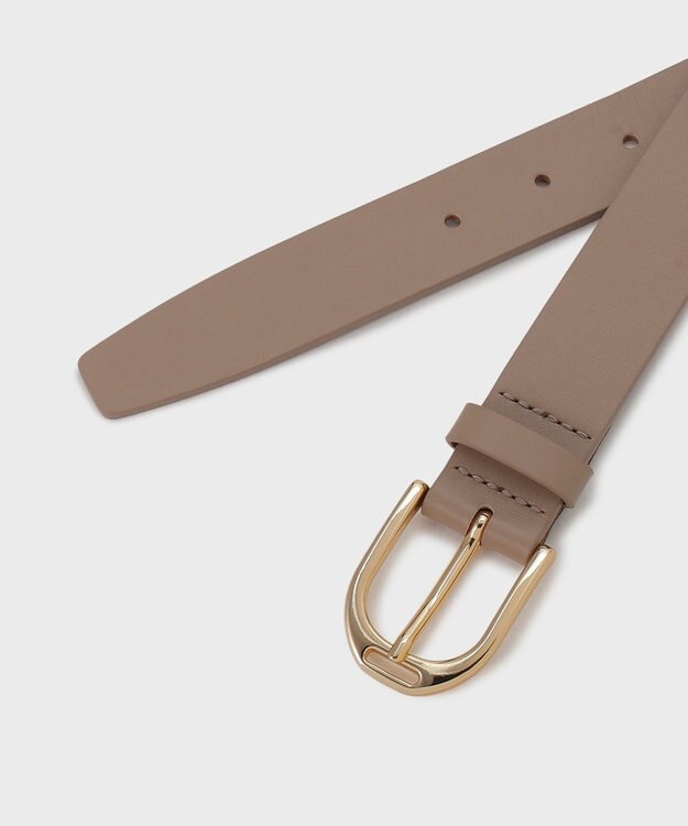 GRACE CONTINENTAL LEFIJEワイドベルト ベージュ