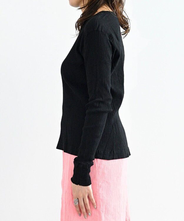 crêprie tsumori chisato creperie LONG SLEEVES T-SHIRT クレプリ 長袖Tシャツ BLACK