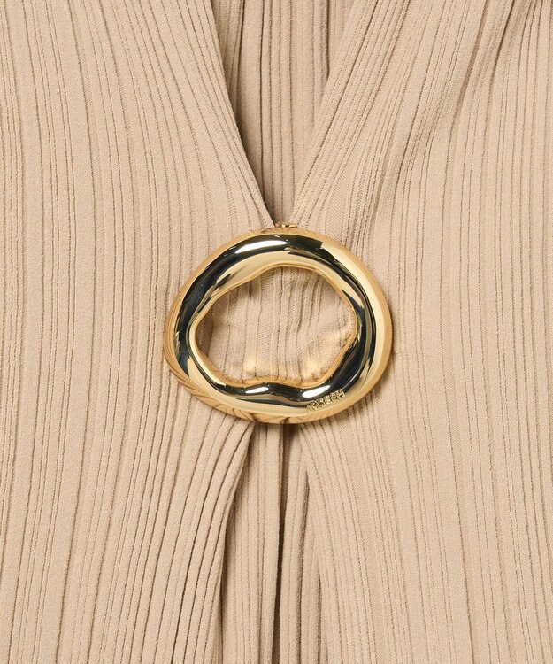 JOSEPH ニットプリッセ トップス Powder