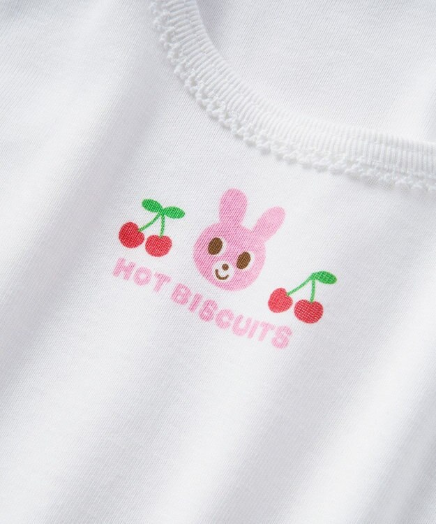 MIKI HOUSE HOT BISCUITS 【80-120cm】 長袖肌着(インナー) 白