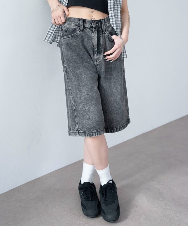 WEGO デニムハーフパンツ ブラックその他