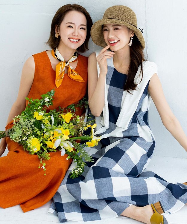 Tiaclasse ナチュラルな風合いのアンダリミックスクロシェハット キャメル