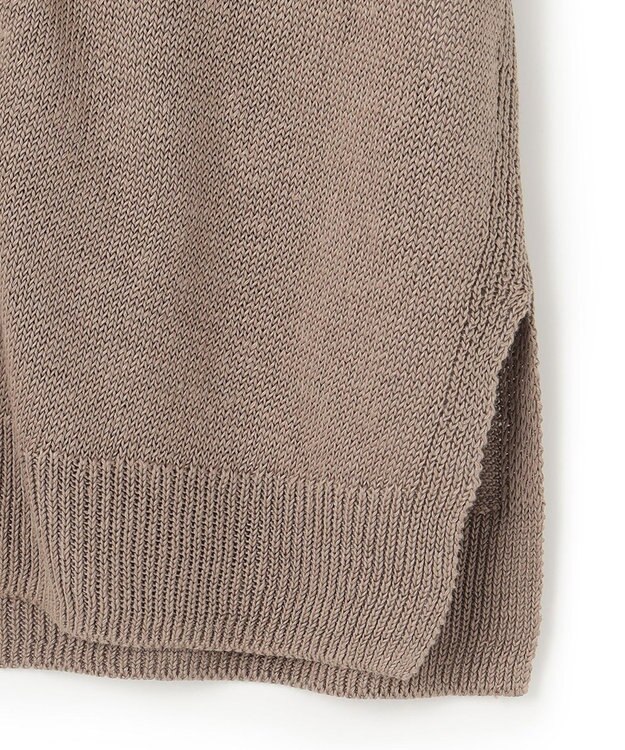 23区 リネンコード カーディガン ブラウン系