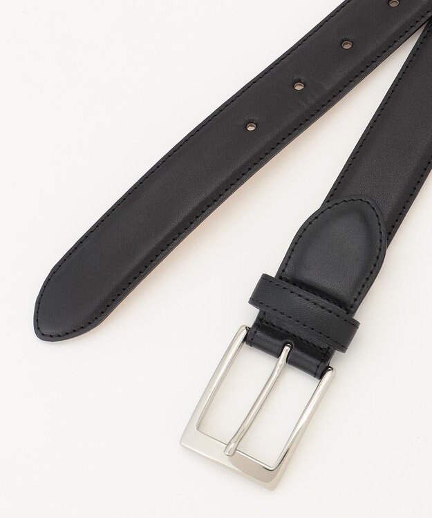 JOSEPH HOMME カウレザー　ベルト ブラック系