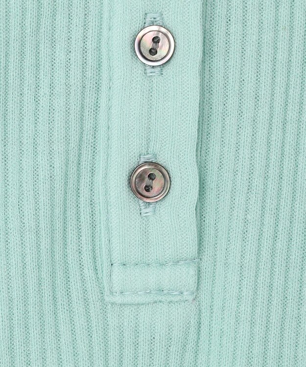 23区 【先行予約】シアーリブ レイヤード ロンTEE スモーキーグリーン系