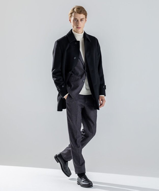 JOSEPH HOMME 新素材【セットアップ対応】カラーネップストレッチ 　テーラードジャケット グレー系