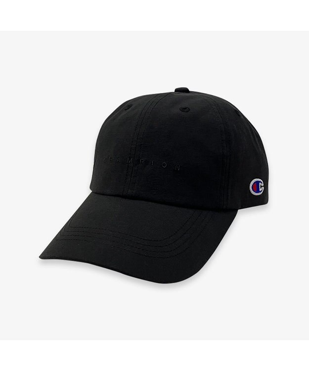 林八百吉商店 Champion バックサテンロゴハイキャップ ブラック