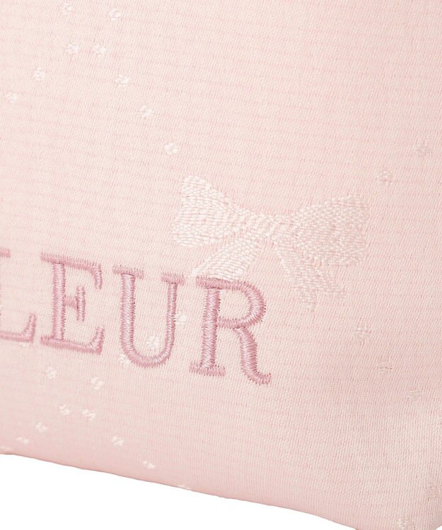 Maison de FLEUR リボンジャカード2Wayミニトートバッグ Pink