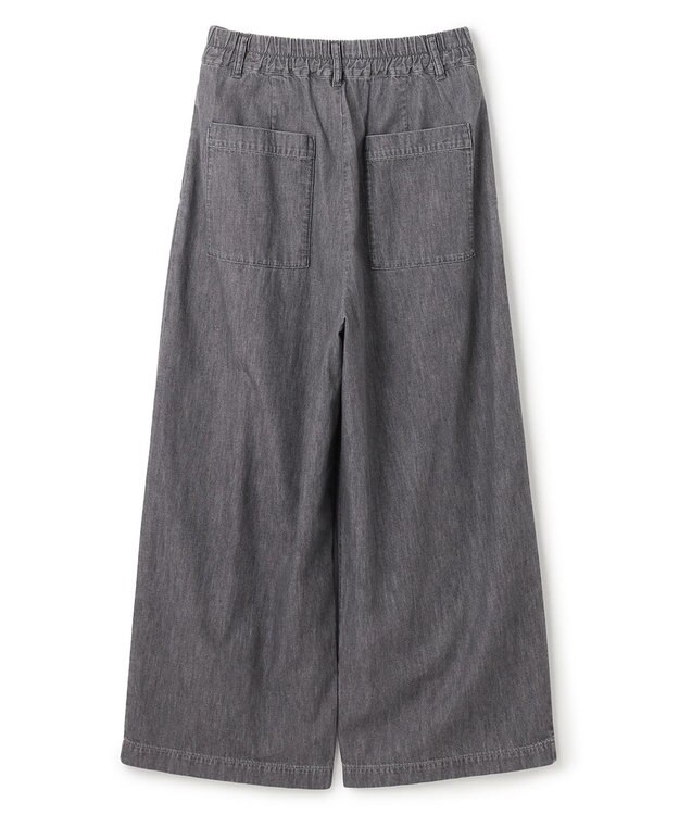 uncrave ライトデニム ワイドパンツ グレー