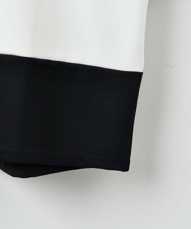 WEGO ドルマンポンチハーフジップT（S） ブラック