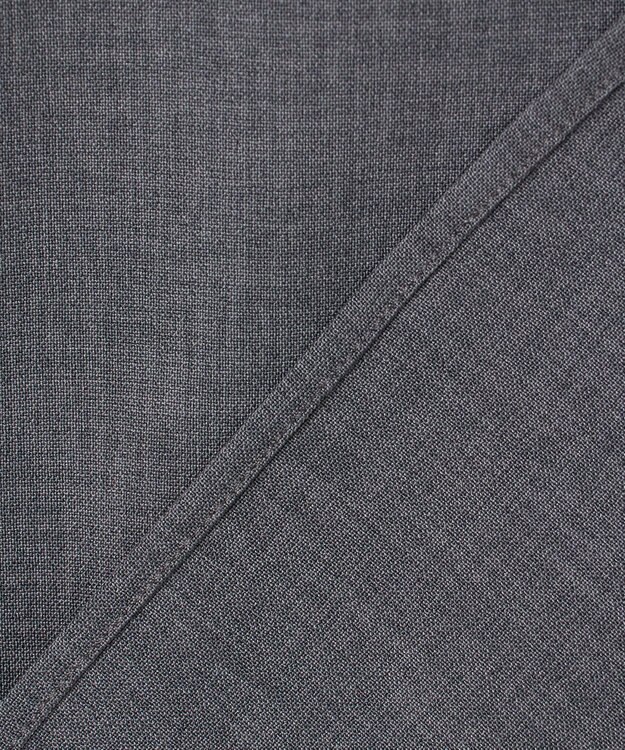 GOTAIRIKU 【シワになりにくい/ストレッチ/洗える】ウールライク シャツ_カッタウェイカラー グレー系