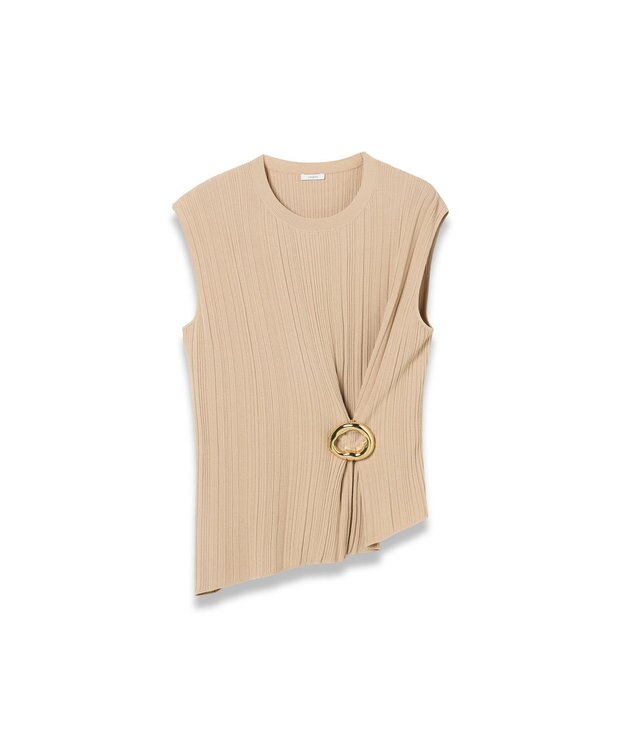 JOSEPH ニットプリッセ トップス Powder