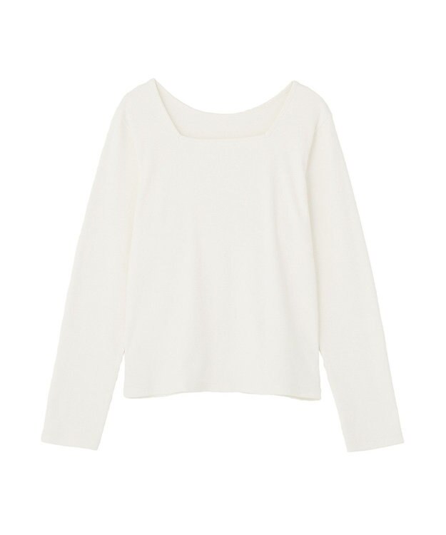 AMERICAN HOLIC 【2WAY】スクエアネックプルオーバー Ivory