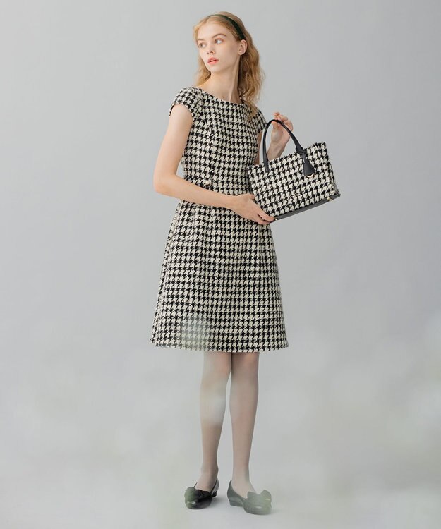 TOCCA 【再入荷！】PUZZLE ドレス オフ×ブラック系