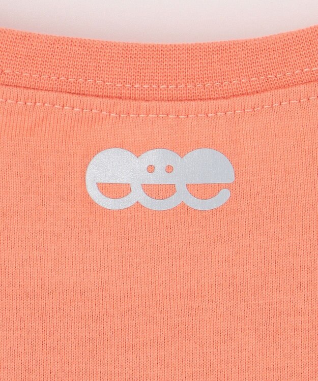 ANY KIDS 【ke ke ke】GOOD MORNING 長袖Ｔシャツ コーラルピンク