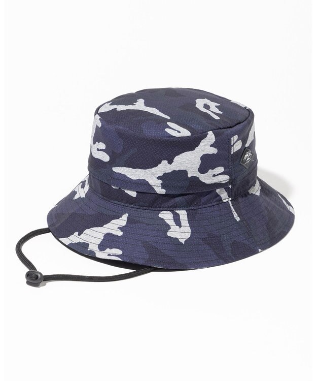 JOSEPH ABBOUD MOUNTAIN 【撥水・軽量・男女兼用・折り畳み可・究極のポータブル性】ポケッタブルバケットハット ネイビー系6