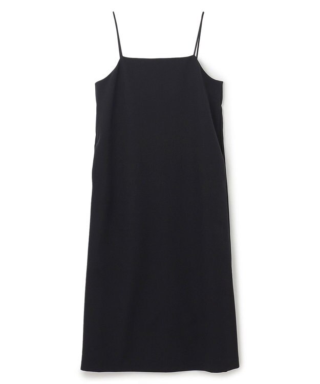 UNFILO Ｉラインキャミワンピース ブラック