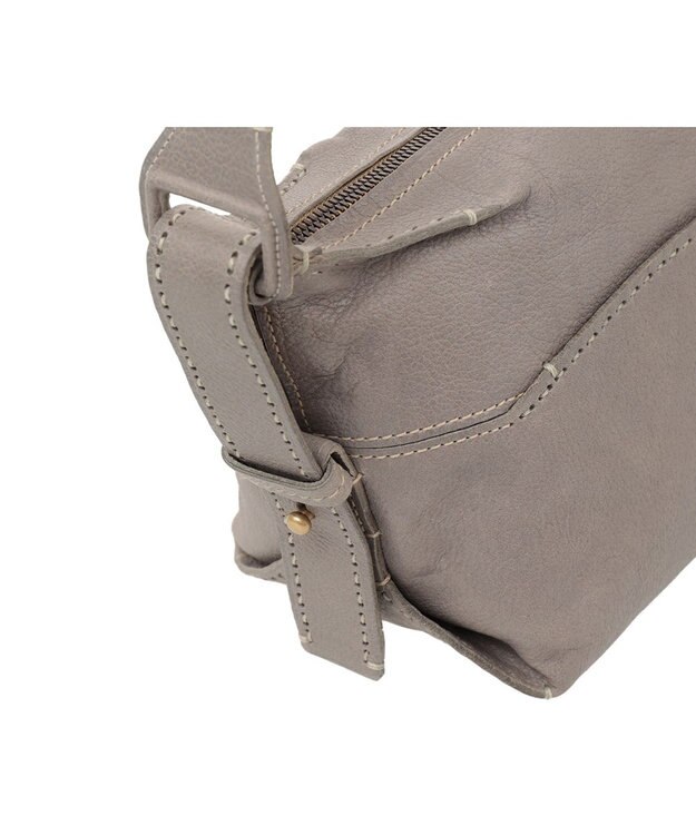 genten ヴィンテージバッファロー小 グレー