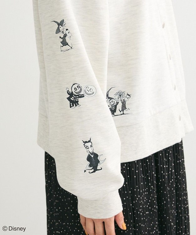 Green Parks ナイトメア／２ｗａｙ　ラインストーンカーディガンⅡ Oatmeal