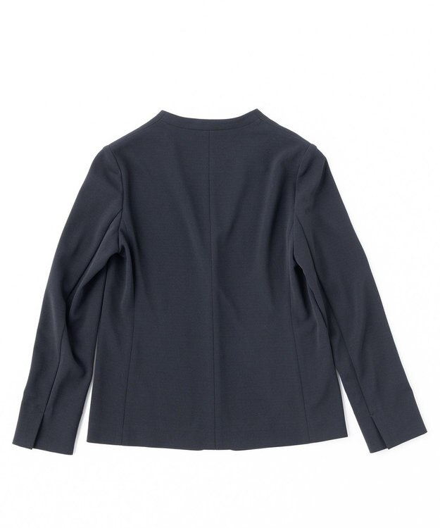 UNFILO BEAUTY MOVE ノーカラージャケット ネイビー