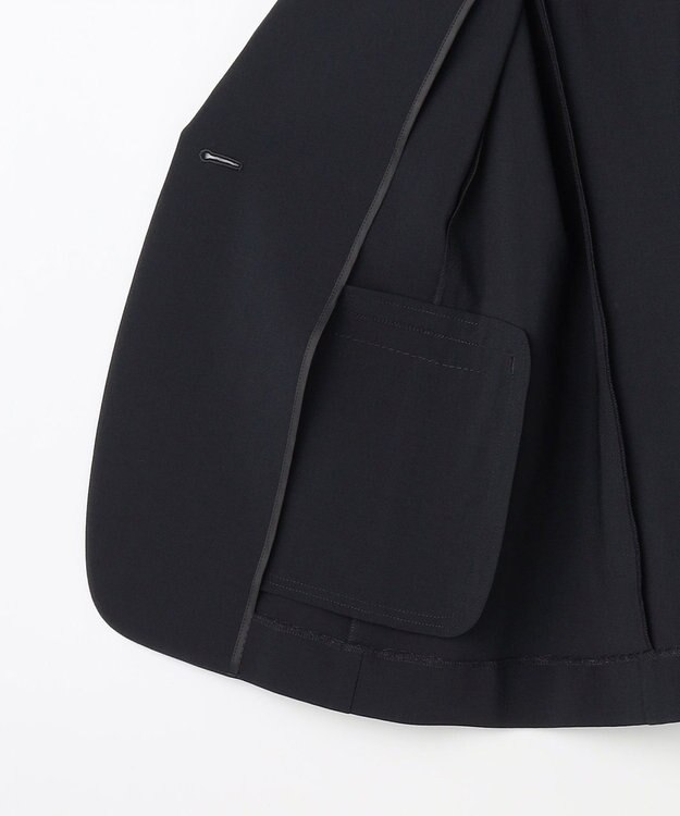 J.PRESS LADIES L BREEZE COOL トロ テーラード ジャケット ネイビー系