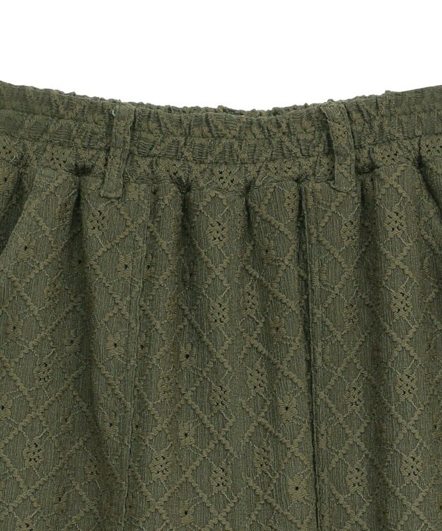 Green Parks ・ＳＵＧＡＲ　ＳＰＯＯＮ　カットレースカーゴパンツ Off White