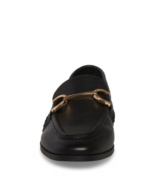 STEVE MADDEN CARRINE ビット―ローファー ブラック