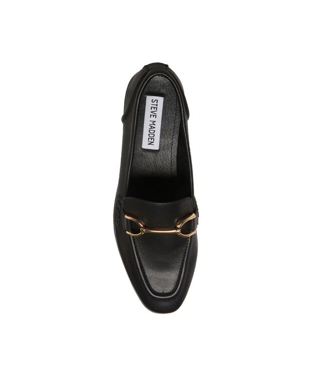 STEVE MADDEN CARRINE ビット―ローファー ブラック
