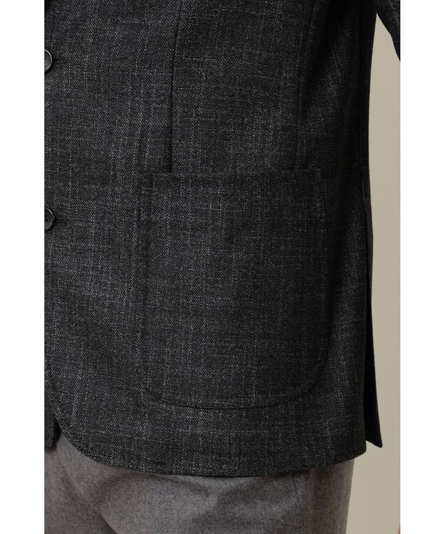 DAKS ウールシルクジャケット グレー