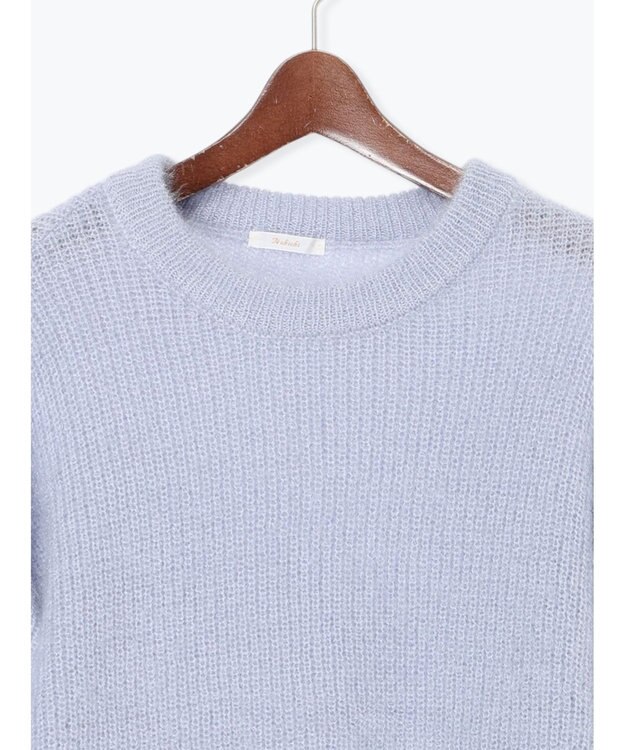 Te chichi キャットヤーンニット Ｓグレー