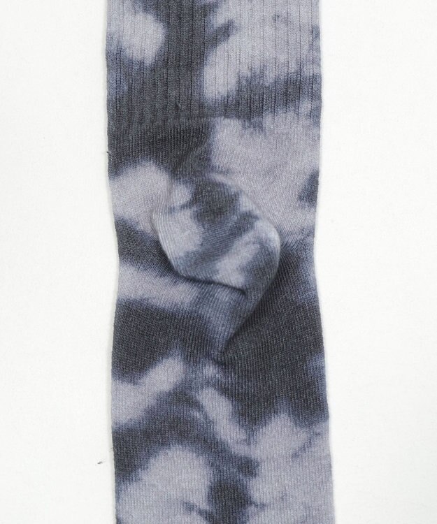 WEGO タイダイプリントソックス ブラック