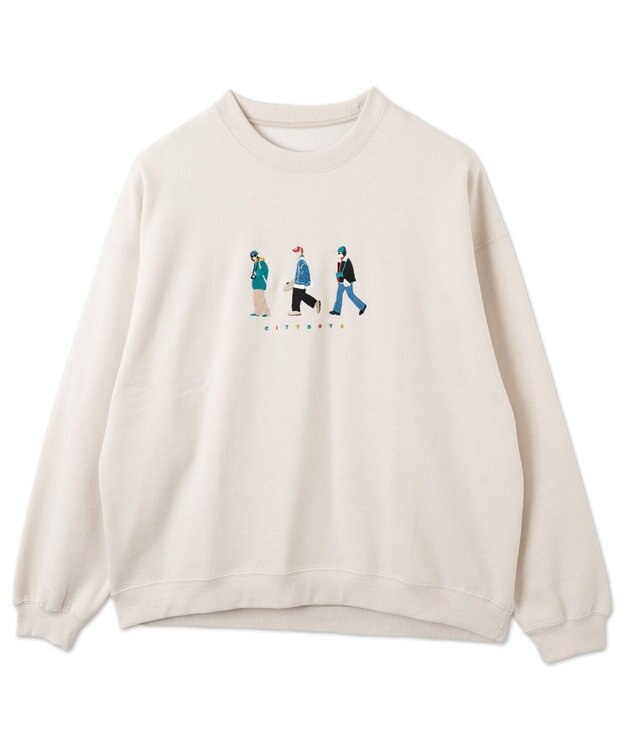 WEGO CITYBOYSプルオーバー ホワイトアイボリー