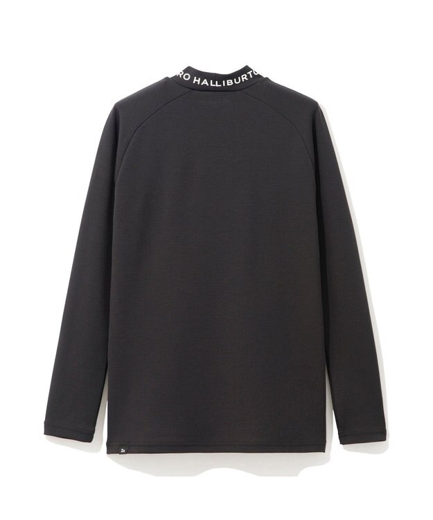 ZERO HALLIBURTON 【雑誌掲載】 ロングモックネック 82745 汗じみ防止 長袖 吸汗速乾 UV レディース ゴルフゼロハリバートン ZHG-W8 ブラック