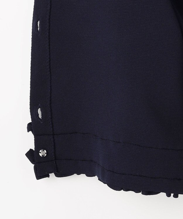 Feroux フリル ニット セットアップ ネイビー系