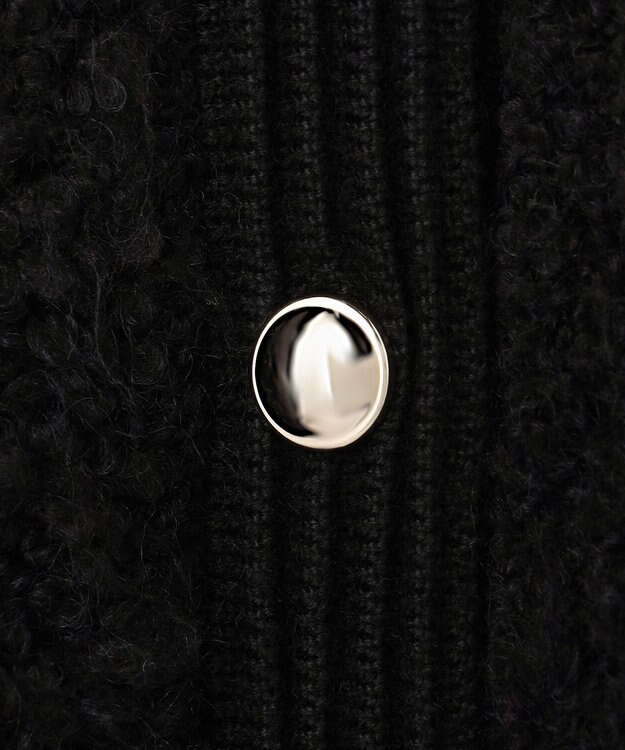 TOCCA LOP EARED POODLE ニットアウター ブラック系