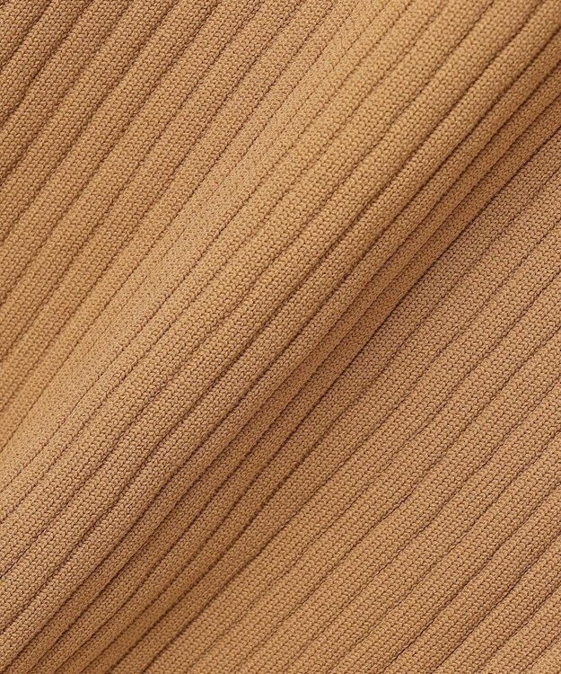 NAVE 【ReNAVE・手洗い可】スポンディッシュニットワイドリブパンツ キャメル系