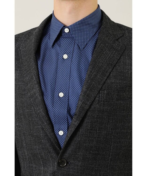 DAKS ウールシルクジャケット グレー