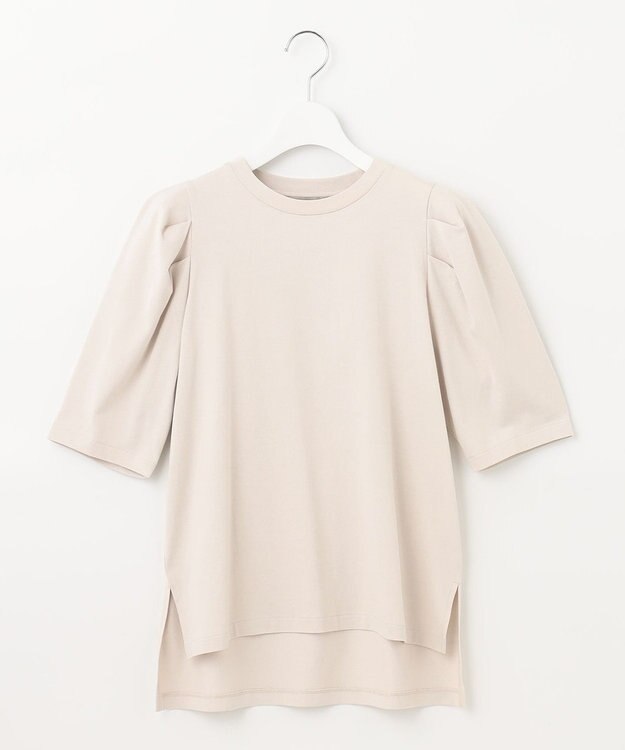 UNFILO マルチエフェクト ボリュームスリーブ Tシャツ グレージュ