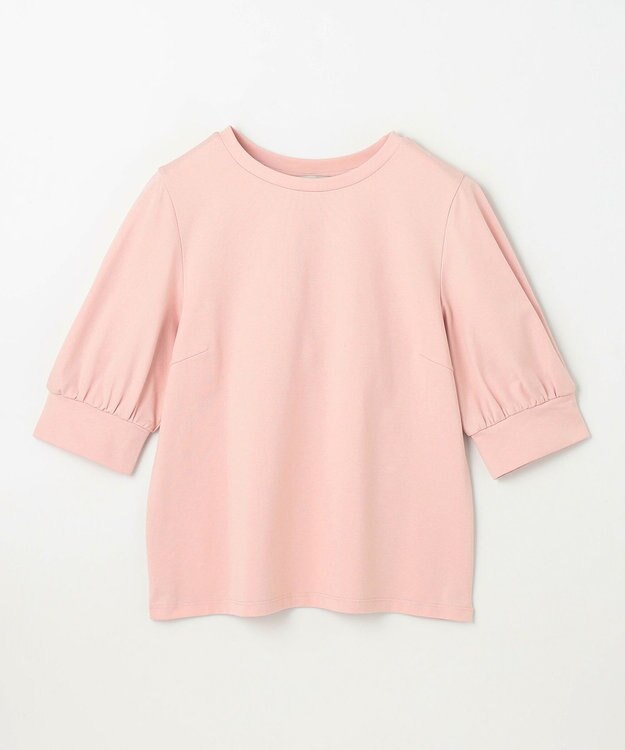 ANY L パフスリーブカットソー ピンク