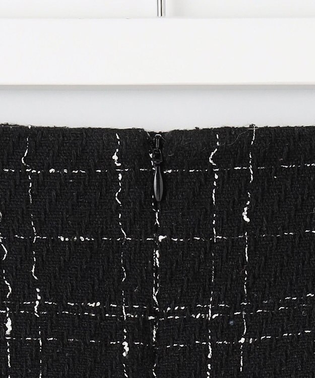 Feroux 【洗える】ツイードスカ ショーパン ブラック系1