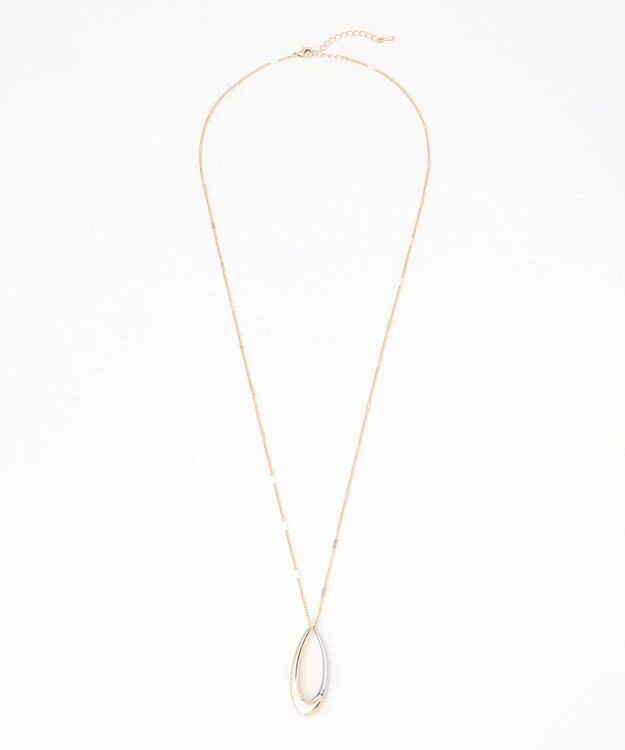 ANY メタルミックスワントップネックレス ライトゴールド