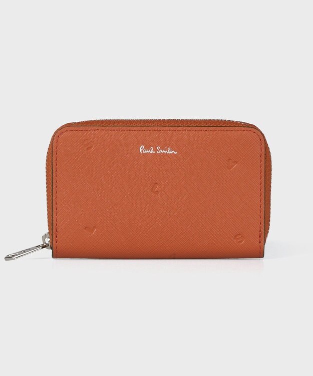 Paul Smith コンティニュアスパターン コインケース オレンジ