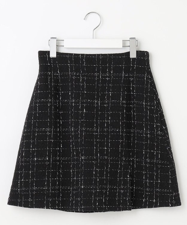 Feroux 【洗える】ツイードスカ ショーパン ブラック系1